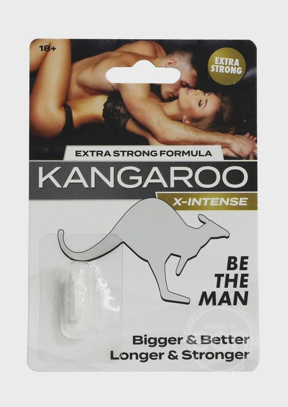 Kangaroo For Him Extra Strong Sexual Enhancement White (1 Pack)