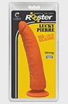 Lucky Pierre Orange Silicone Dildo