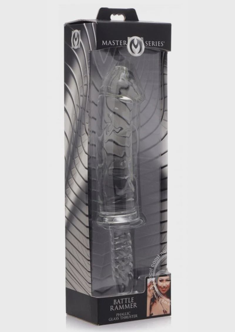 Master Series Battle Rammer Phallic Glass Thruster