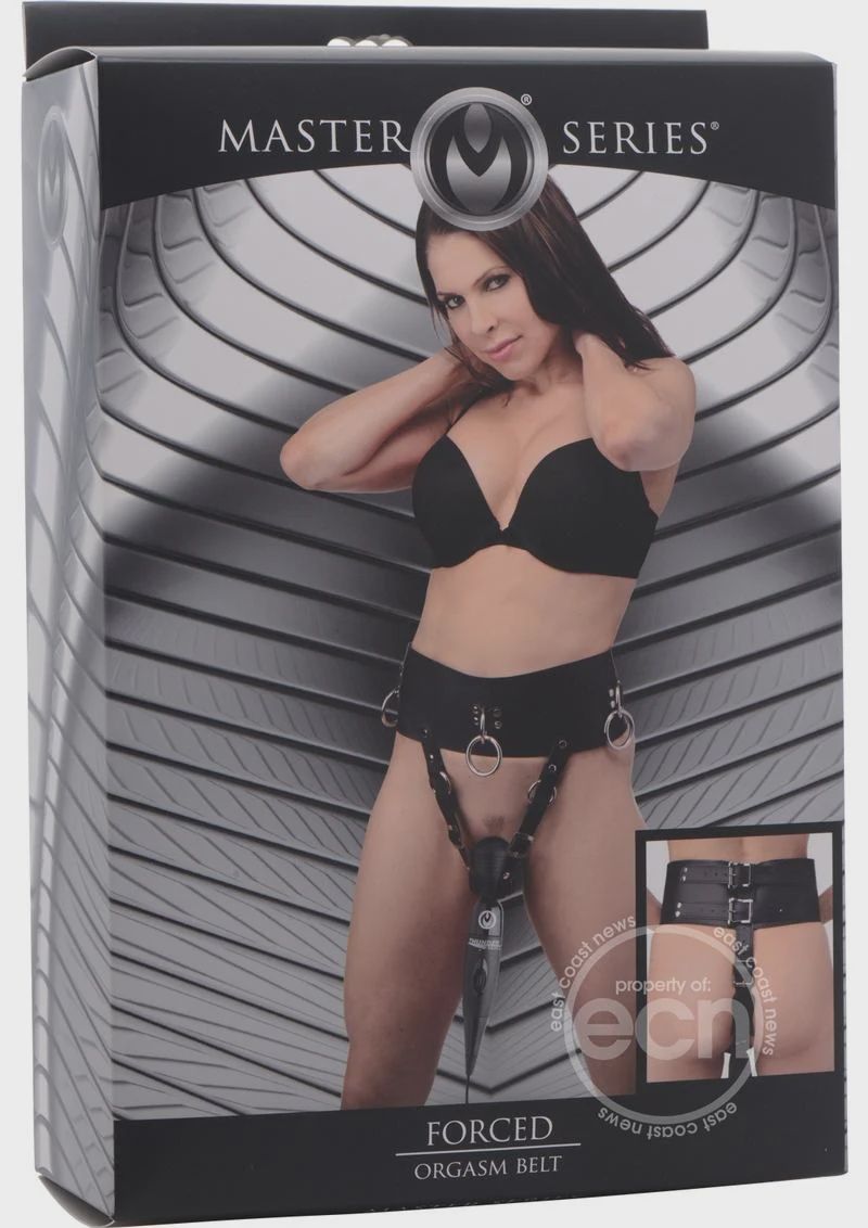 Master Series Forced Orgasm Belt Black