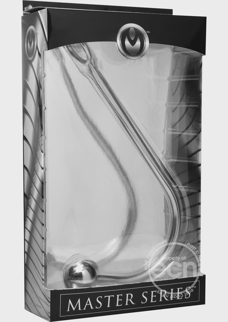 Master Series Hooked Anal Hook Stainless Steel 5 Inch