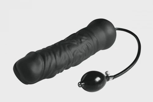 Master Series Leviathan Giant Inflatable Dildo - Black
