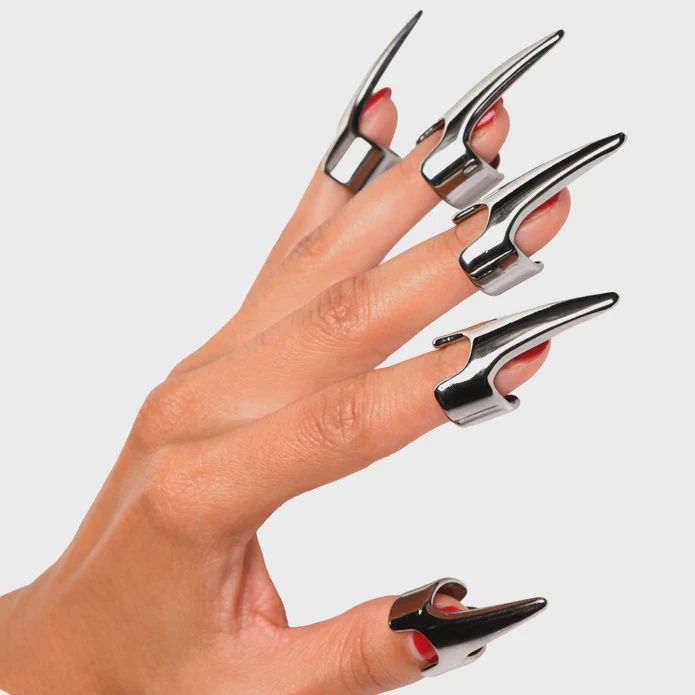 Master Series Clawed Sensation Stainless Steel Play Rings (5 Piece)