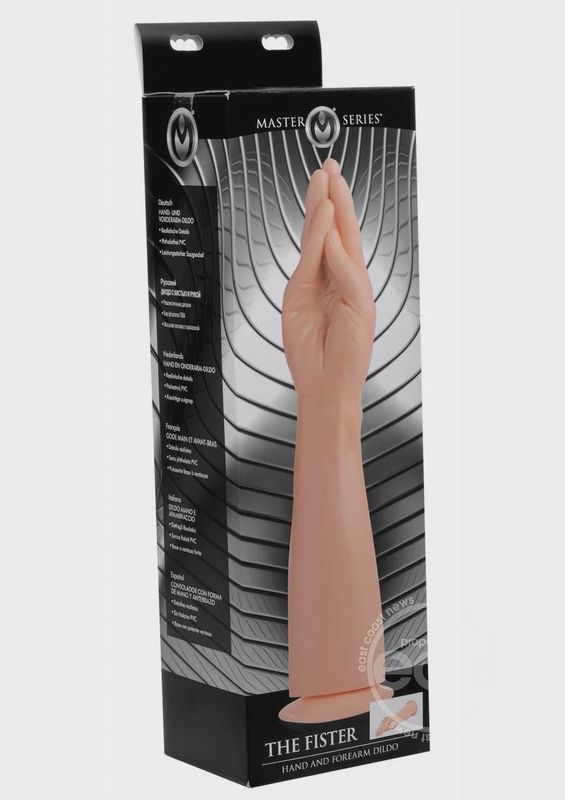 Master Series The Fister Hand And Forearm Dildo Flesh 15 Inch