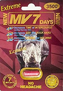 MV7 Extreme 4500 Male Enhancement 1ct