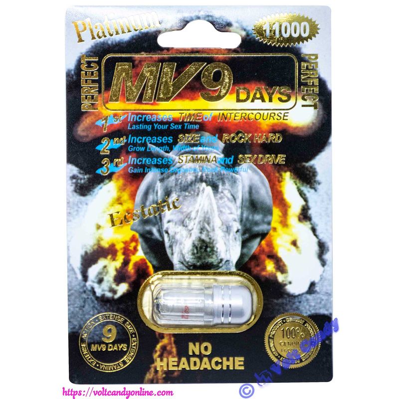 MV9 Platinum 15000 Male Enhancement 1ct