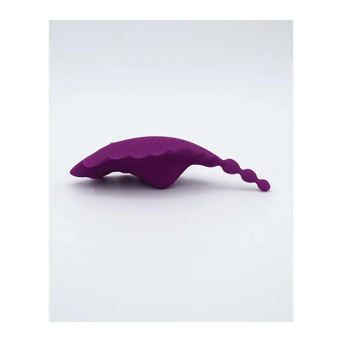 Natalie's Toy Box Shell Yeah! Remote Controlled Wearable Panty Vibrator - Purple