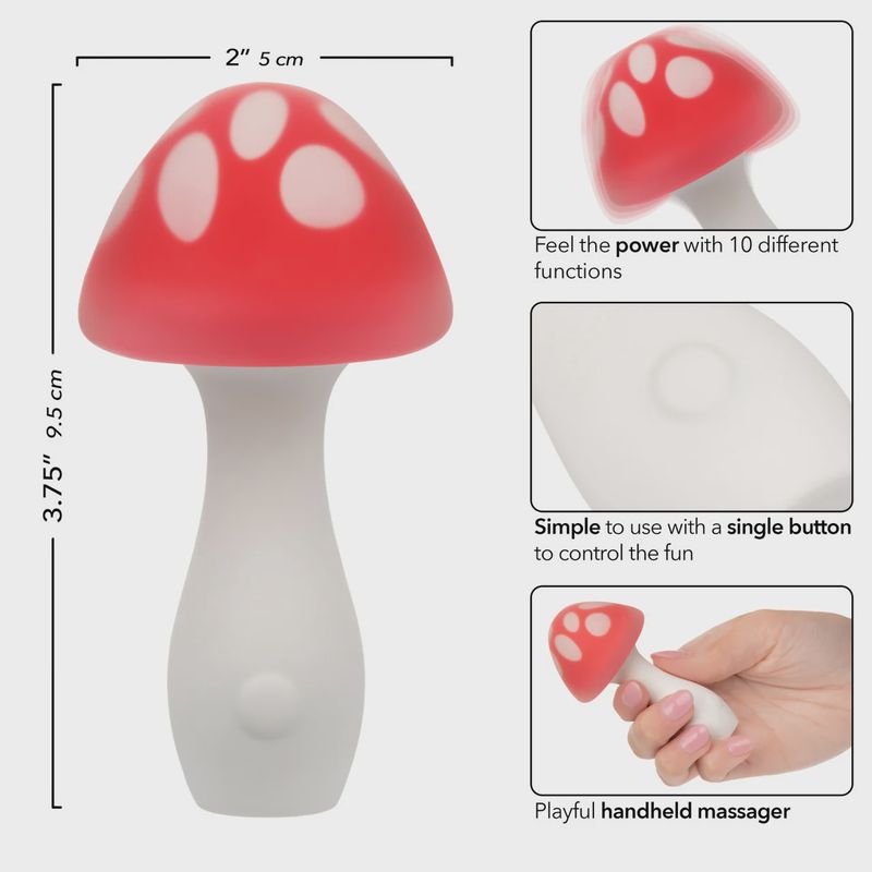 Naughty Bits® Muff Shroom™ Playful Massager Naughty Bits® Muff Shroom™ Playful Massager