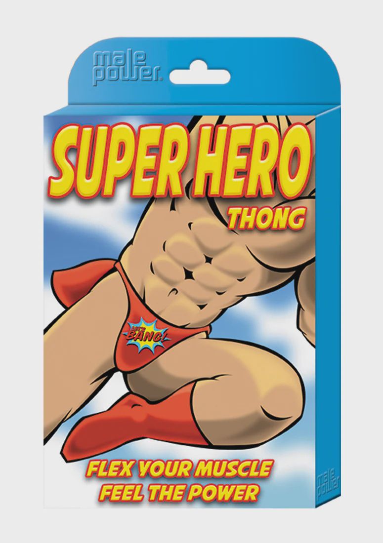 Male Power Super Hero Thong