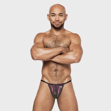 Male Power Hocus Pocus Uplift Posing Strap Purple - OneSize
