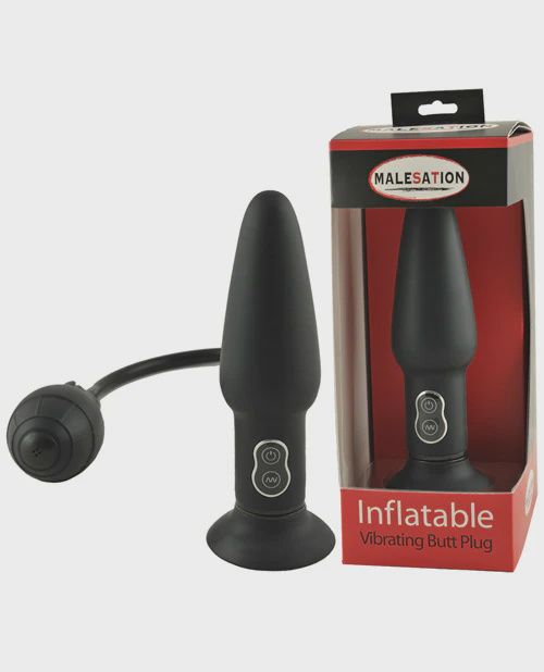 Malesation Vibrating Inflatable Butt Plug