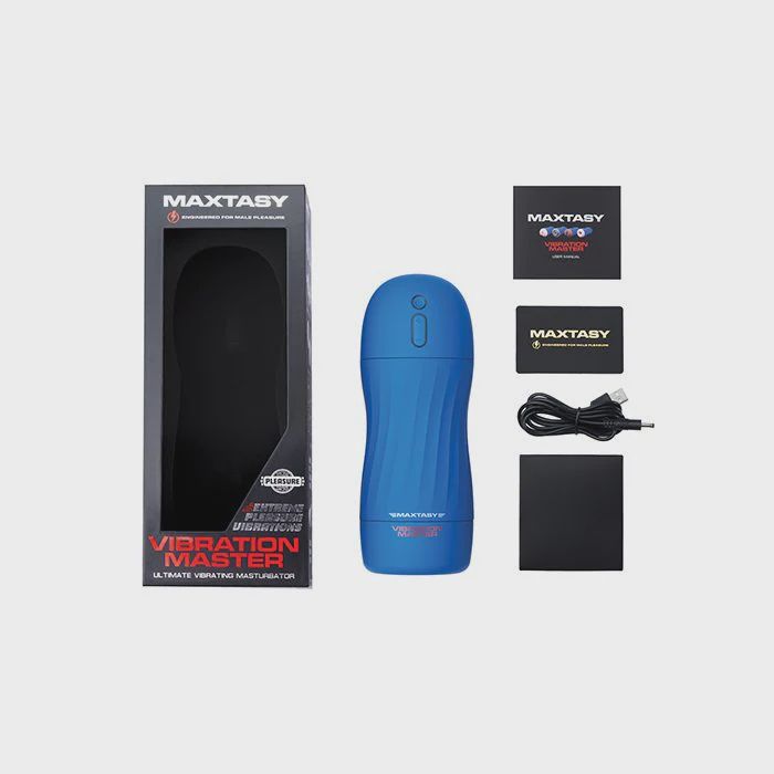 Maxtasy Vibration Master Standard - Clear Non Realistic