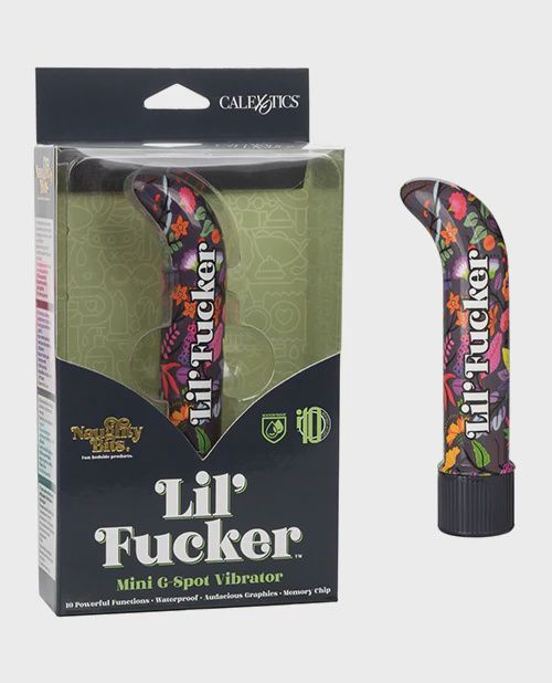 Naughty Bits Lil' Fucker Mini G Spot Vibrator - Multi Color
