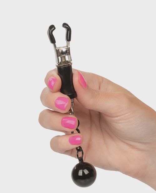 Nipple Grips Weighted Twist Nipple Clamps - Black