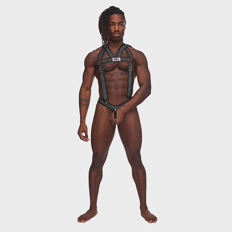 MP Elastic Harness with Ring BlackOS