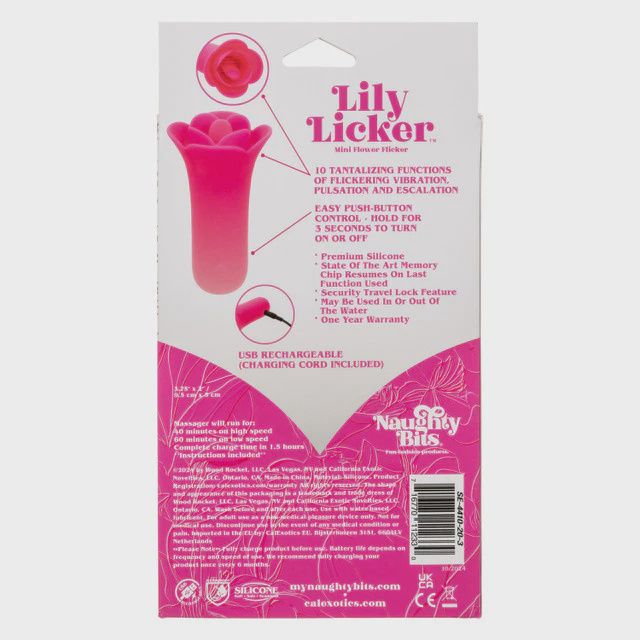 Naughty Bits® Lily Licker™ Mini Flower Flicker