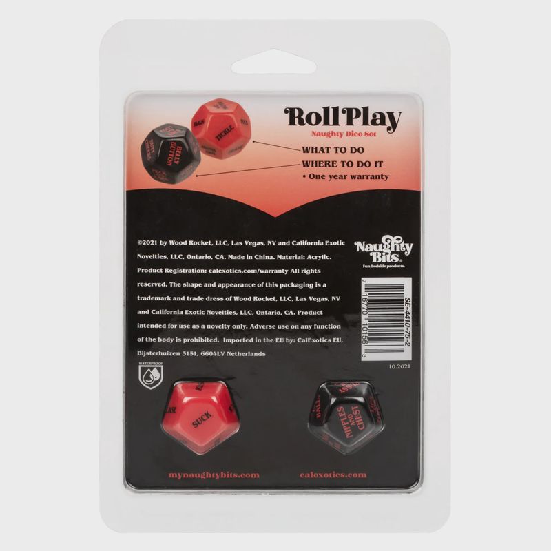 Naughty Bits® Roll Play Naughty Dice Set