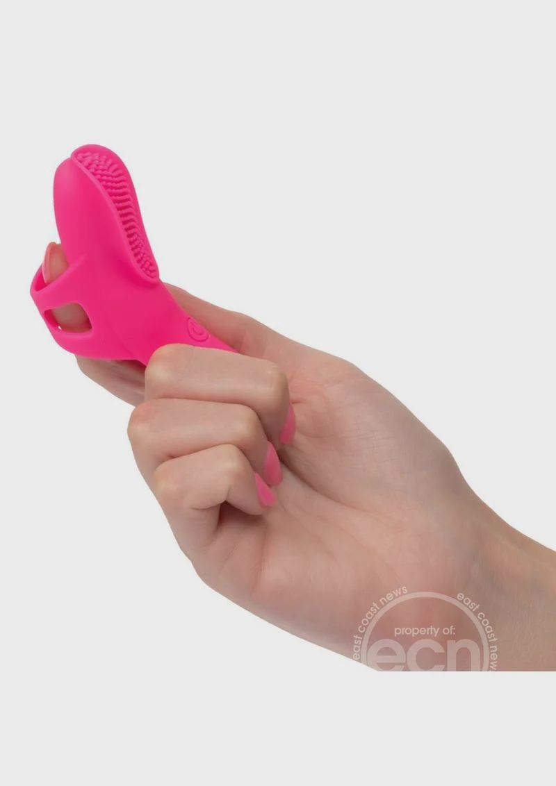 Neon Vibes The Nubby Rechargeable Silicone Vibrator - Pink