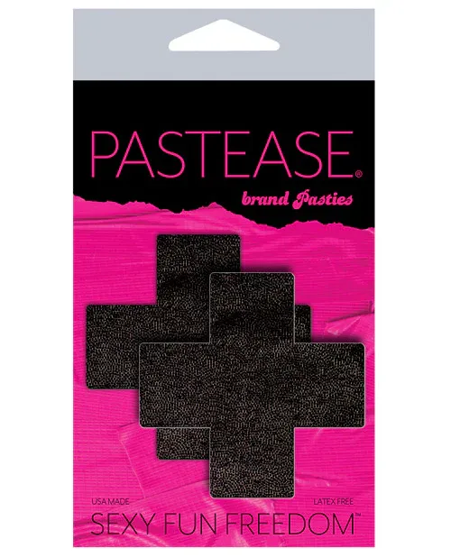 Pastease Plus X Liquid Cross - Black O/S