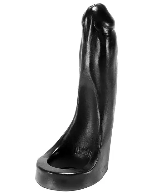 Penetrator Silicone Double Fucker Strapless Dildo Black 7 Inch