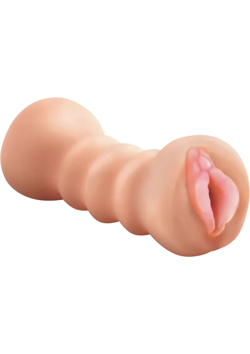 Pipedream Extreme Toyz Flip Me Over Masturbator - Pussy and Butt - Vanilla
