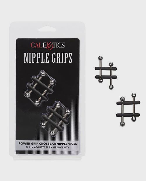 Nipple Grips Power Grip Crossbar Nipple Vices - Black