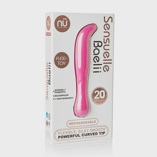 Nu Sensuelle Baelii Flexible G Spot Vibe 20 Function - Magenta