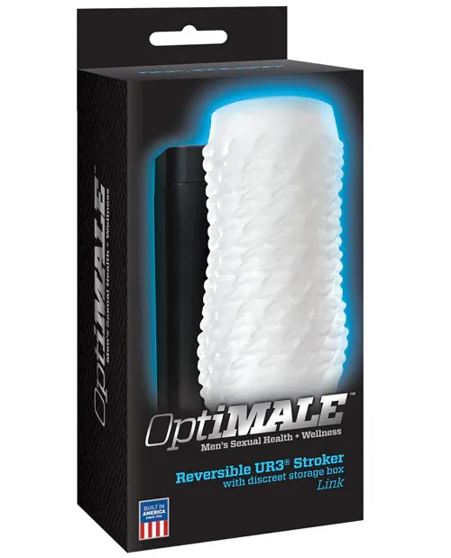 DISC- OptiMale 2 Way Strokers Link- Clear