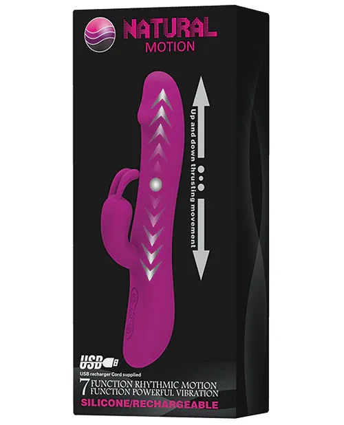 DISC- Pretty Love Natural Motion Thrusting Rabbit - 7 Function