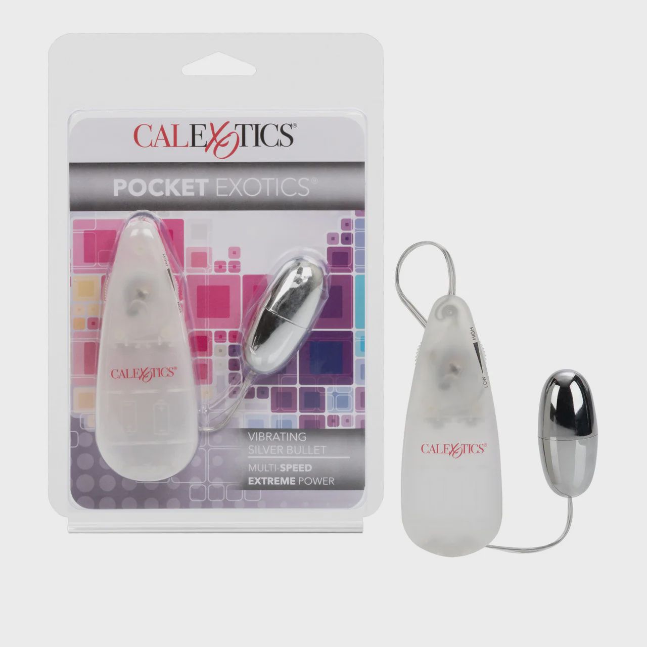 Pocket Exotics® Vibrating Silver Bullet