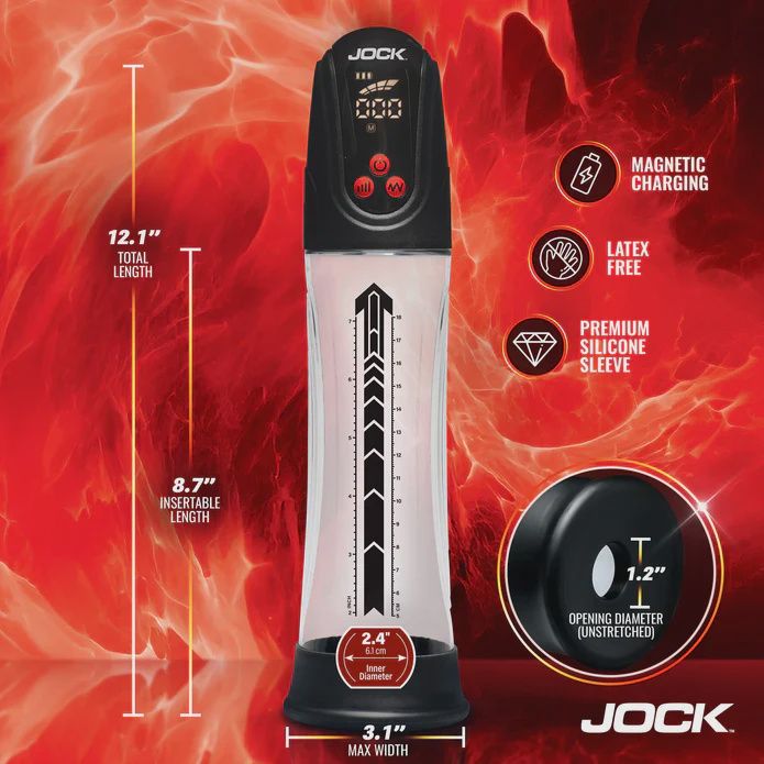 Power Up Digital Automatic Waterproof Penis Pump