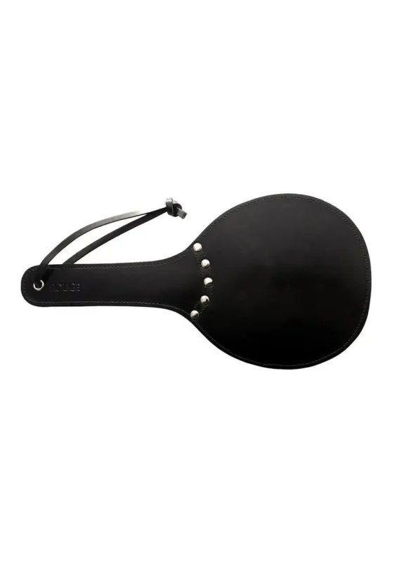 Rouge Padded Leather Ping Pong Paddle - Red/Black