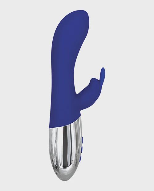 Royal Rabbit Warming Vibrator - Blue
