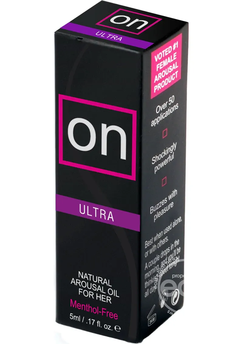 Sensuva On Ultra Natural Arousal Oil For Her (Small Box) .17oz