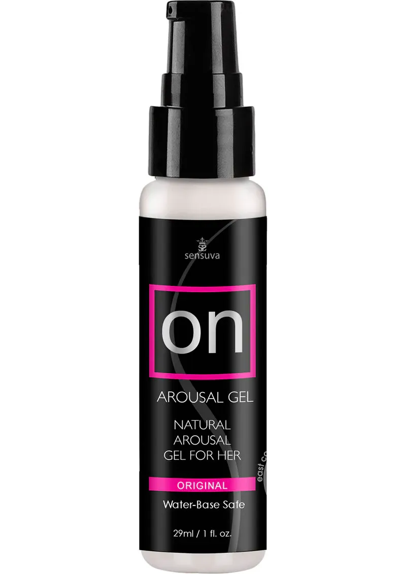 Sensuva On Arousal Gel Water Base Original Natural Gel For Her 1oz
