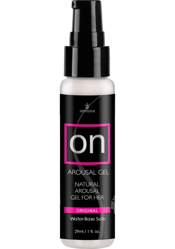 Sensuva On Arousal Gel Water Base Original Natural Gel For Her 1oz