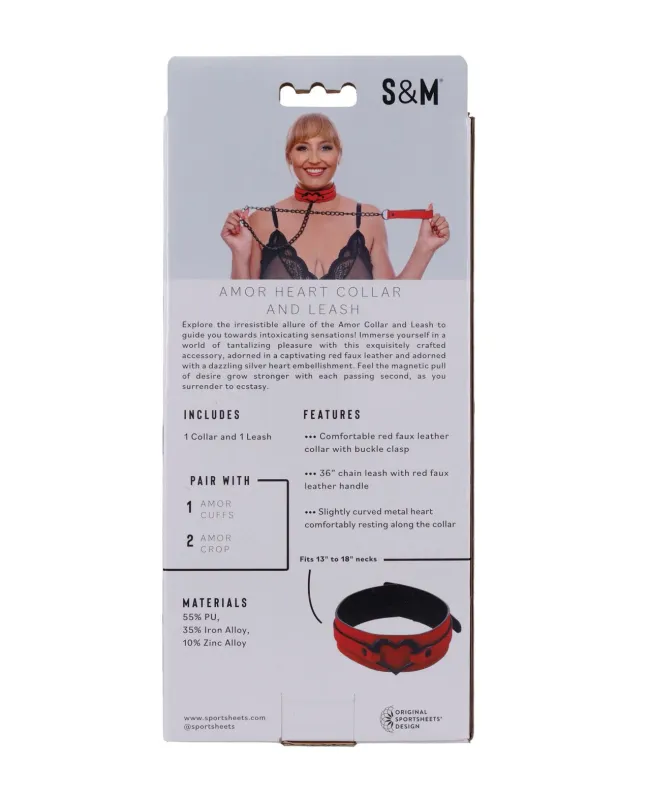 Sex &amp; Mischief Amor Collar and Leash