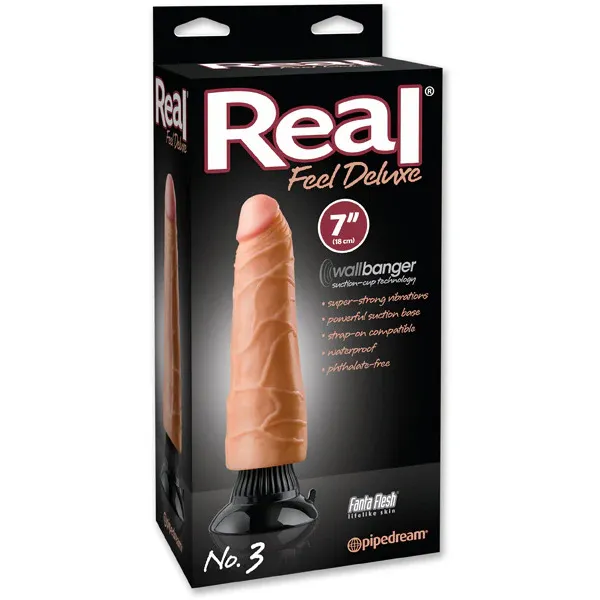 Real Feel Deluxe No. 3 7" Flesh