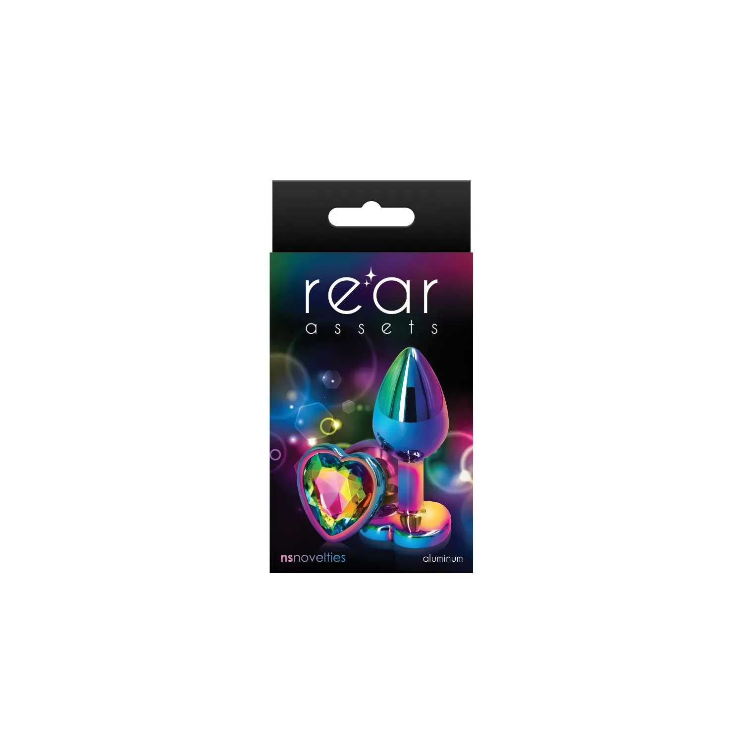 Rear Assets Multicolor Small - Rainbow - Heart