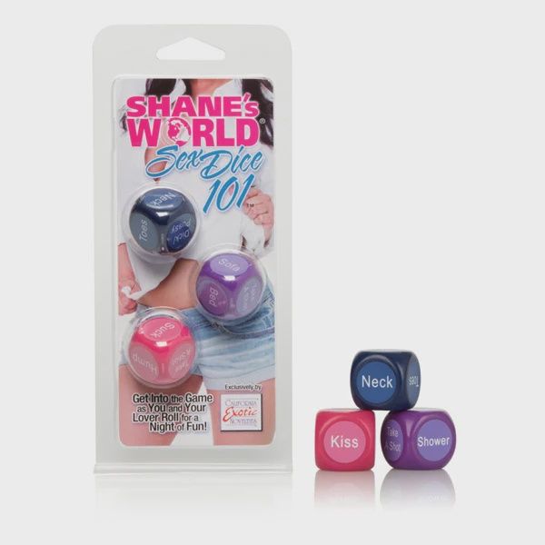 Shane's World Sex Dice 101 Multi-Colored