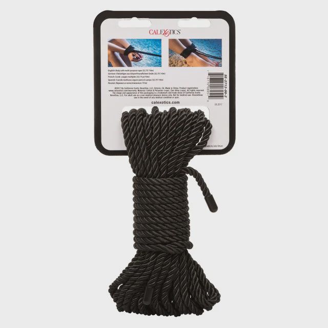Scandal® BDSM Rope 32.75'/10 m- Black