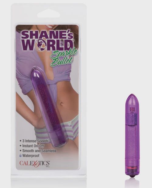 Shane's World Sparkle Bullet - Purple