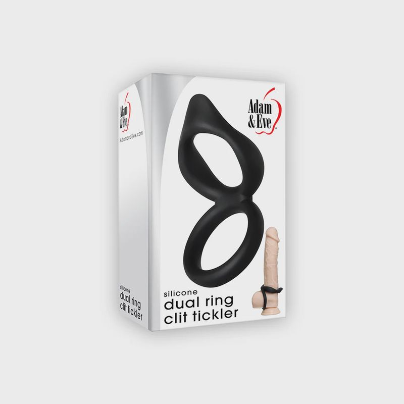 Silicone Dual Ring Clit Tickler