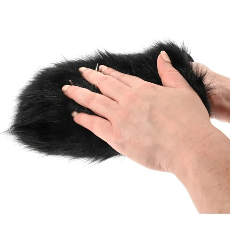 Spiked Sensory Mitt - Black