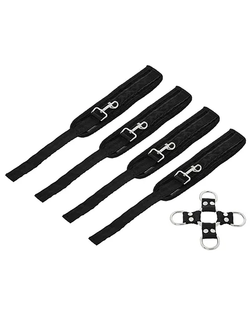 Sportsheets Five Piece Hog Tie &amp; Cuff Set