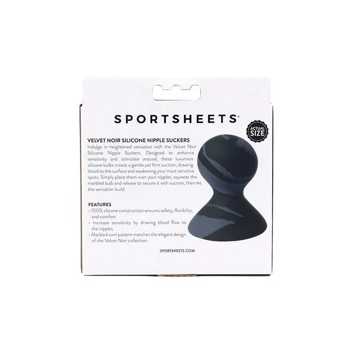 Sportsheets Velvet Noir Silicone Nipple Sucker