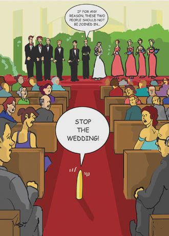 Stop the Wedding! Funny Bachelorette Card