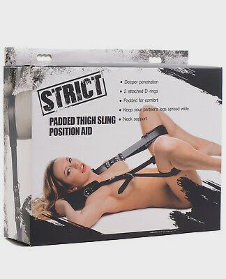 Strict Padded Thigh Sling Position Aid - Black