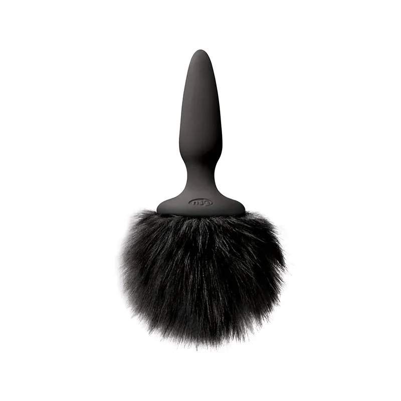 Tails Bunny Tail Mini - Black Fur