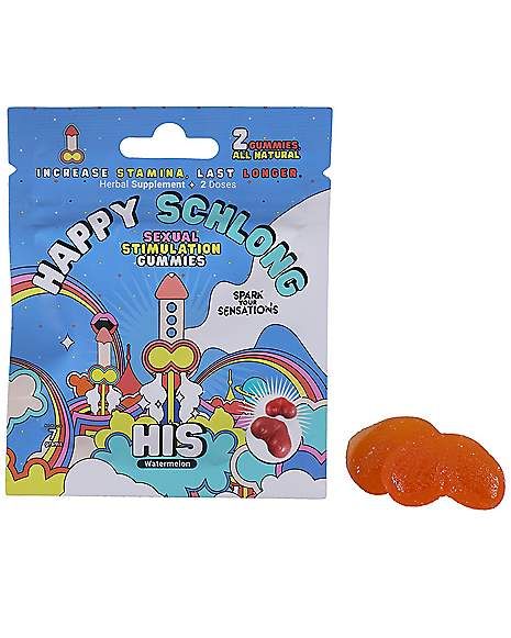 Happy Schlong Stimulating Gummies (Sparks)